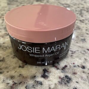 Josie Maran Whipped Argan Oil Body Butter 8oz Sealed No Box peppermint bark